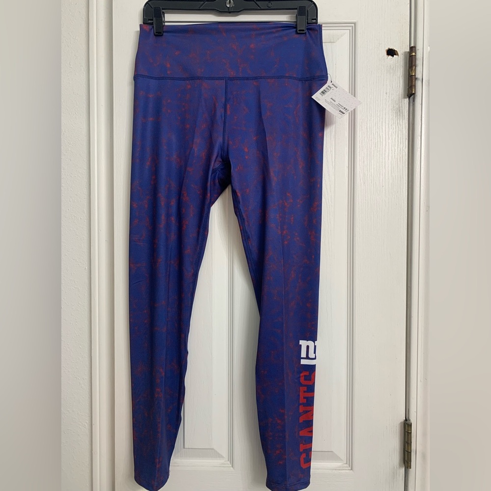 NWT Ladies NY Giants Leggings XL